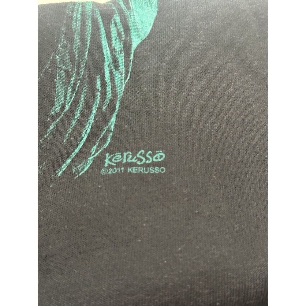 Jesus T Men's XL Be A Light Unto The World Matthew 5:16 Statue of Liberty Black - Picture 9 of 10